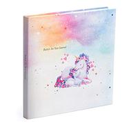Pillow and Toast - Libro de recuerdos para bebé, diseño de unicornio