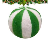 Pillow - Cushion | Throw Pillow | Winter Decor Pillow, Cute Christmas Round Throw Cushion, Home Decor for Children's Birthday, Decorative Soft and Plush Christmas Pillow - Christmas Decor