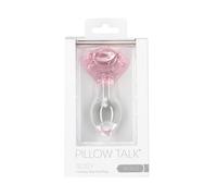 Pillow Talk Pillow Talk - Rosy Luxurious Glass Anal Plug with Bonus Bullet