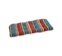 Pillow Westport - Cojín de Mimbre para sofá de Dos plazas, Color Verde Azulado