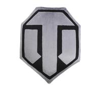 Pillow world of tanks, 42 cm grey