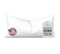 Pillowflex - Juego de 2 rellenos para cojín decorativo, almohada sintética alternativa a las plumas