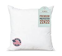 Pillowflex Relleno de poliéster, Lavable a máquina, 55 x 55 cm, Relleno de Almohada