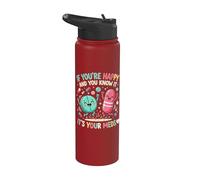 Pills If You're Happy and You Know It It's Your Meds Nursing Stainless Steel Insulated Water Bottle