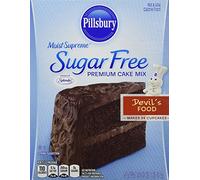Pillsbury Moist Supreme Sugar Free Devil's Food Cake Mix (Pack of 2)