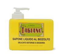 Pilogen Carezza - Superjabon Tabiano, Jabón Líquido de Biozolfo con Biozolfo, Reduce el Exceso de Sebo, Liberando los Poros Obstruidos y Ayuda a Prevenir la Aparición de Espinillas y Puntos Negros,