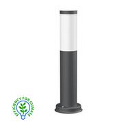 Pilona PORU antracita para exterior redonda 39 cm incl. lámpara E27