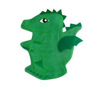Pilones, Botella de agua caliente - Hotly Dragon Vert- Caucho, Poliéster - 500 ml