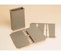 Pilones De Puente 60 X 30 X 100 Mm - 3 Piezas Escala HO/TT - Auhagen 48574