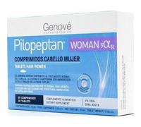 Genové Anticaída capilar Pilopeptan Woman 5 Alfa R – Alopecia androgénica – 30 comprimidos