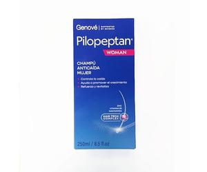 Pilopeptan Woman Champú | Anticaída Capilar Mujer | Cabello | Fortalece, Recupera el Volumen y la Densidad del Pelo | Proporciona Brillo, Suavidad e Hidratación | 250 ml