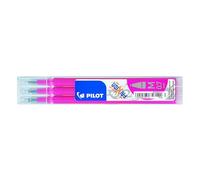 Pilot 075300309 - Plomo de repuesto Bola Frixion, espesor 0.7 mm, 3 piezas, rosa