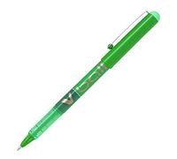 Pilot 10135 Roller V-Ball - Tinta líquida (punta cónica, 1,0 mm), color verde