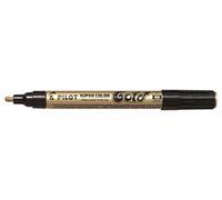 Rotulador Permanente PILOT SuperColor Medio Oro