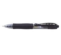 Pilot Lot de 3 Minis Stylo roller Encre gel G2 XS7 PIXIE Tracé 0,4 mm (Bille 0,7mm) Noir