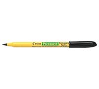 Pilot Pen Rotulador permanente 739204, lote de 3 Permawash tinta textil 1 mm negro