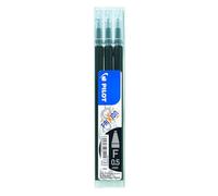 Pilot 77300301 Frixion - Recarga para bolígrafo de tinta borrable Frixion (0,7 mm, 3 unidades), color negro