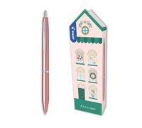 PILOT - Acro 1000 - Bolígrafo Premium - Estuche de Navidad - Rosa Coral | Idea de Regalo para Regalar - Tinta Ultra Suave, Fluidez Inigualable - Recargable y Retráctil - Tinta Negra - Punta Media 1mm