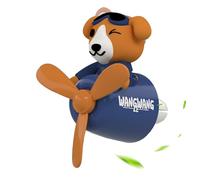 Pilot - Ambientador de aire para coche, con hélice giratoria, con 2 tabletas de aromaterapia, decoración interior del coche