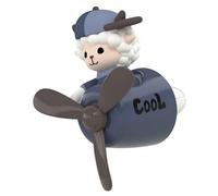 Pilot - Ambientador de coche | Lindo difusor de de animal piloto para ventilación de aire | Perfume de coche con 2 tabletas de aromaterapia, decoración interior del coche