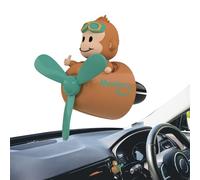 Pilot - Ambientador para coche, clip de ventilación para coche, bonito clip de ventilación para difusor de coche | Decoración de perfume de coche con 2 tabletas de aromaterapia, accesorios para coche