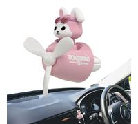 Pilot - Ambientador para coche, de fragancia para ventilación de | Difusor de ventilador de salida de aire automotriz, decoración interior, accesorios para automóviles, conejo