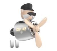 Pilot Aromaterapia - Ambientador para coche, diseño de dibujos animados, con cubierta magnética, difusor de perfume personalizado para el E