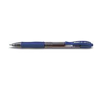 Pilot - Bolígrafo con tinta de gel G2 10 - Punta gruesa de 1 mm - Color azul