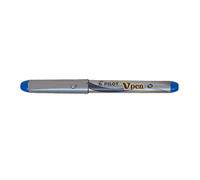 PILOT Boligrafo de tinta líquida V Pen Pluma de Caligrafía Desechable Azul 0,4 mm (12 Unidades)