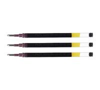 Pilot - Bolígrafo tinta gel de 3 recambios para bolígrafo G2 1 mm negro