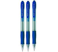 PILOT Boligrafos supergrip pack 3 boligrafos azules