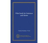 Pilot book for Sentence and theme
