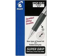 Pilot BPGP-10R-F - Bolígrafo, Negro, 0,7 mm, Paquete de 12