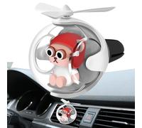 Pilot Car Air Freshener, Clips de ventilación de automóviles, Pilot Car Air Fresheners Diffuser Decorations, Rotating Propeller Air Outlet Clips for Car Air Conditioner, Stylish Car Accessories