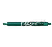 Pilot Clicker (punta de 0,7 mm tinta borrable bolígrafo de gel diseño de tatuaje Green Ink (cada uno)