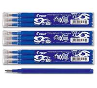 Pilot FriXion Ball 0,7 minas de repuesto (juego de 10 unidades), color azul