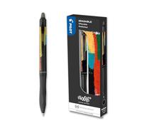 PILOT - FriXion Ball Plus Heralbony - Set de Regalo - Bolígrafo Borrable - Edición Limitada Artística - Diseño Alemania - Retráctil y Recargable - Tinta Negra - Punta Media