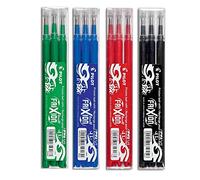 Pilot FriXion Ball rollerball 0.7 recambios para bolígrafos (juego de 12, colores estándar) 3 de cada uno de azul, negro, rojo y verde