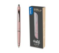 PILOT Frixion Ball Zone Rosa en caja regalo - Bolígrafo retráctil borrable de primera calidad con tinta borrable - Bolígrafo rollerball recargable y ergonómico - Tinta Negra - Punta Media