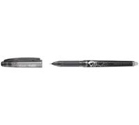 Pilot Frixion - Bolígrafo roller de tinta borrable (punta de 0,5 mm, 5 unidades), color negro