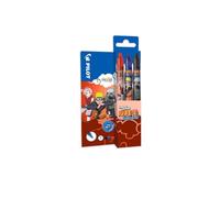 PILOT FriXion Clicker 0.7 Naruto Shippuden Limited Edition - Bolígrafo de tinta de gel borrable y recargable con mecanismo de presión y tinta termosensible, punta media, 1 unidad (3 unidades)