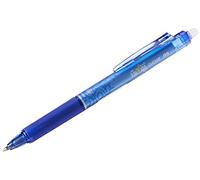 PILOT Frixion Clicker - Bolígrafo retráctil (punta de 0,5 mm, 12 unidades), color azul