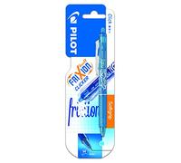 Pilot - Frixion Clicker - Bolígrafo tinta de gel, punto medio, color azul claro
