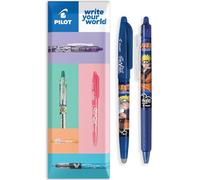 Pilot Frixion FR7 Naruto Shippuden Limited Edition - Bolígrafos de tinta azul (punta de 0,7 mm, 2 unidades, tinta azul)