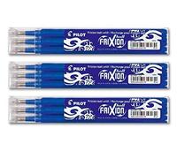 Pilot Frixion - Juego de recambios para bolígrafo (3 x 3 unidades), color azul