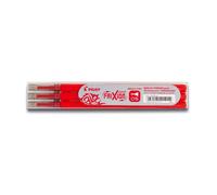 Pilot Frixion Point Recambio para bolígrafo rojo 3 unidades