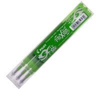 Pilot Frixion Punta Redonda 0.7mm Recambio Verde (Paquete de 3)