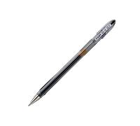 Pilot G-1 agarre con bolígrafo 0,7 mm ancho de línea y negro tinta de gel, paquete de 12