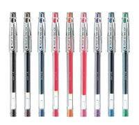 PILOT G-Tec C4 - Bolígrafo de tinta de gel, punta de 0,4 mm, línea de 0,2 mm, paquete de 9 colores