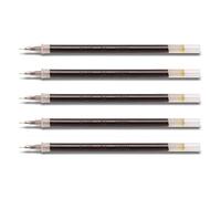 Pilot BLS-G-TEC C4-3 - Lote de 3 minas de recarga para bolígrafo de gel G-TEC-C4, tinta de color negro